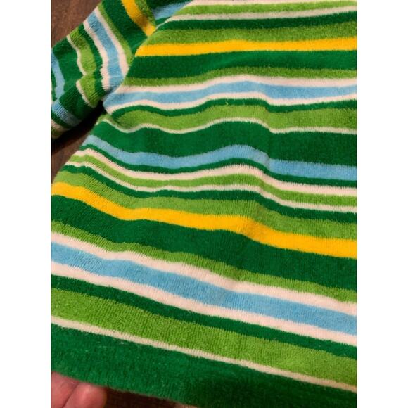 Oshkosh‎ Baby 2 Piece Outfit Green Stripe 18 M XXL Months Zip Up Hoodie & Pants - Picture 10 of 13